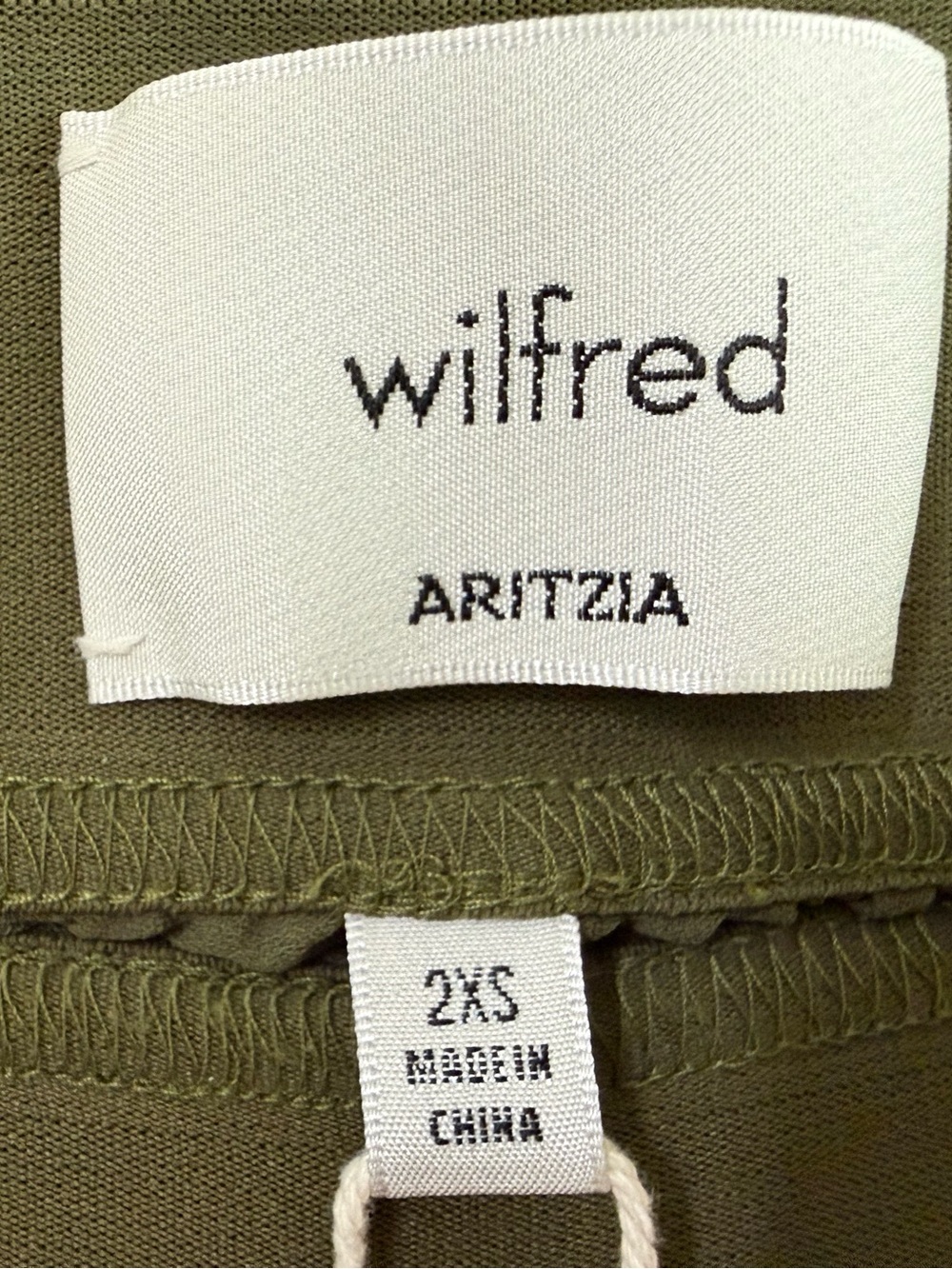 Aritzia Wilfred Twirl Pleated Skirt – Grotto Green – 2XS NWT - Picture 6 of 7